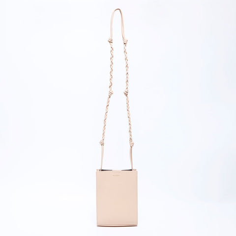 Jil Sander Tangle皮革小肩带米色WS11131