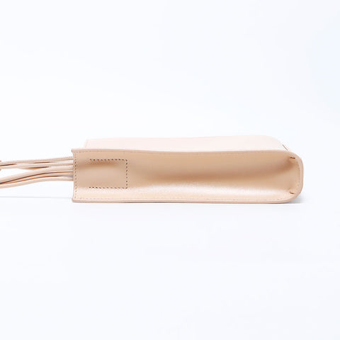Jil Sander Tangle皮革小肩带米色WS11131