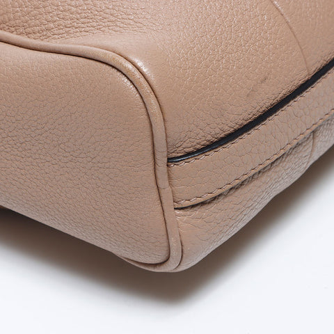 プラダ PRADA レザー ミニ ポシェット ヴィッテロ ショルダーバッグ ベージュ WS11150