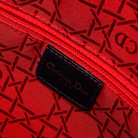 克里斯蒂安·迪奥（Christian Dior）皮革服装女士Dior大型手提包黑色WS11151