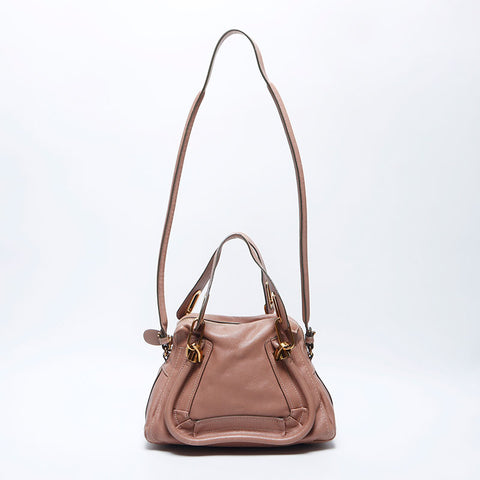 Chloe Marcy Small Leather 2way Shoulder Bag pink WS11158