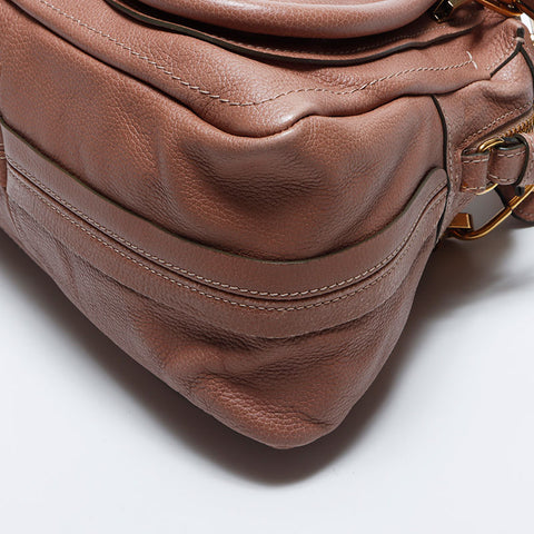 Chloe Marcy Small Leather 2way Shoulder Bag pink WS11158