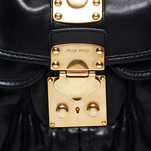 miu miu 2way Matterasse肩带黑色WS11162