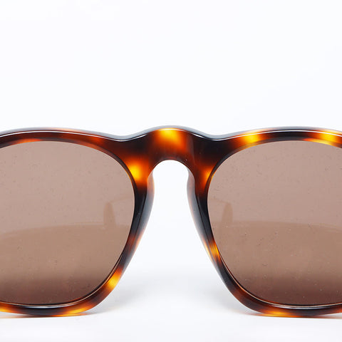 Chanel Coco Mark Matelasse Sunglasses Brown WS11163