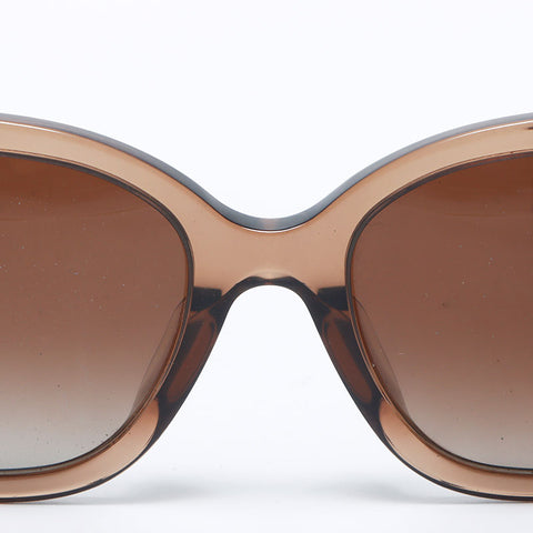 Chanel Coco Mark Matelasse Lunettes de soleil Brown WS11165