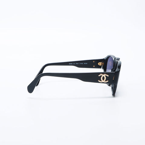 Chanel Coco Mark Sunglasses Black WS11166