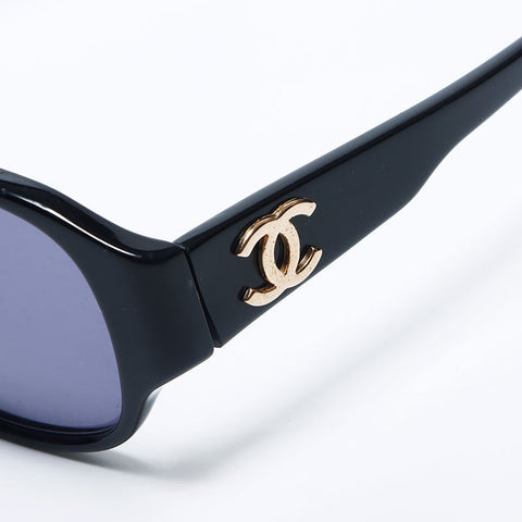 Chanel Coco Mark Sunglasses Black WS11166