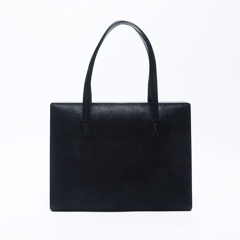 Loewe Anagram绒面革手提包黑色WS11167