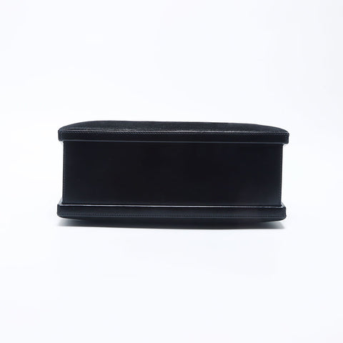 Loewe Anagram绒面革手提包黑色WS11167