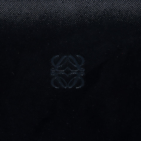 Loewe Anagram绒面革手提包黑色WS11167