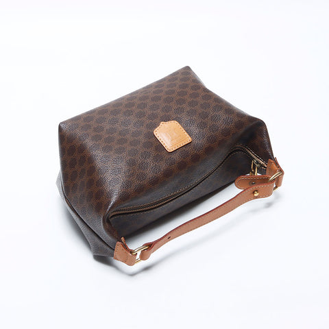 Celine Macadam PVC Hobo Bag手提包棕色WS11169