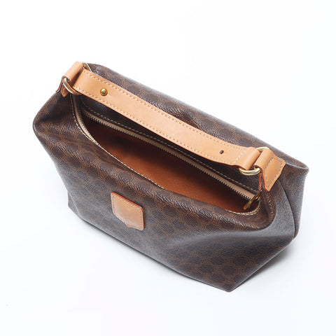 Celine Macadam PVC Hobo Bag手提包棕色WS11169