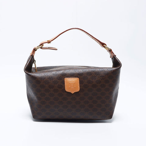 Celine Macadam PVC Hobo Bag手提包棕色WS11169