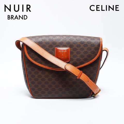 セリーヌ CELINE マカダム PVC ショルダーバッグ ブラウン WS11171 – NUIR VINTAGE