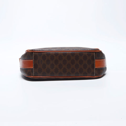 Celine Macadam PVC肩带棕色WS11171