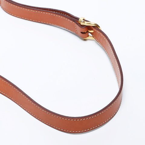 CELINE Macadam PVC Shoulder Bag Brown WS11173