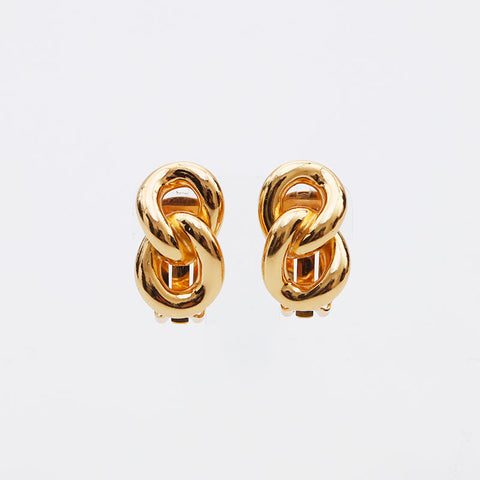Boucles d'oreilles vintage chrétiennes Gold WS1187