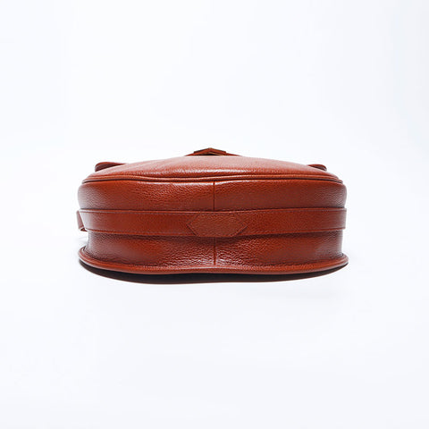 Yves Saint Laurent Yves Saint Laurent Laurent皮瓣YSL徽标肩袋棕色WS11205