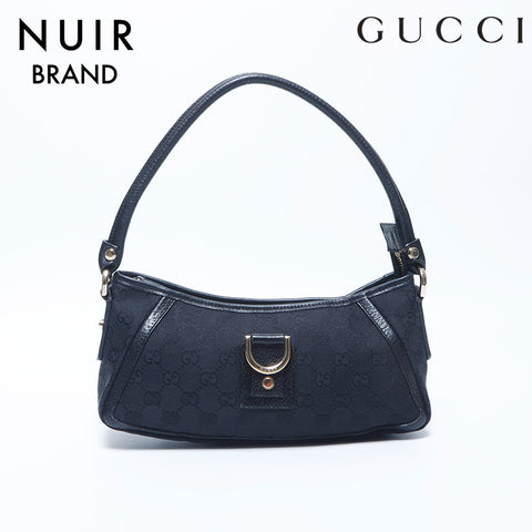 Gucci GG帆布肩带黑色WS11215