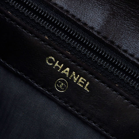 シャネル CHANEL ココマーク 5番台 キャビアスキン 1999s 長財布 ブラック WS11230