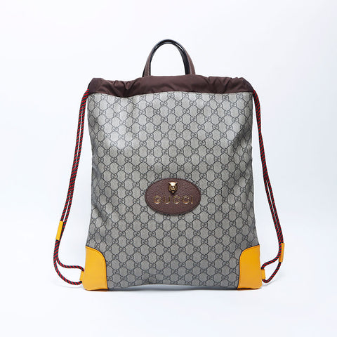 Gucci GUCCI GG Supreme Backpack/Daypack Brown WS11241