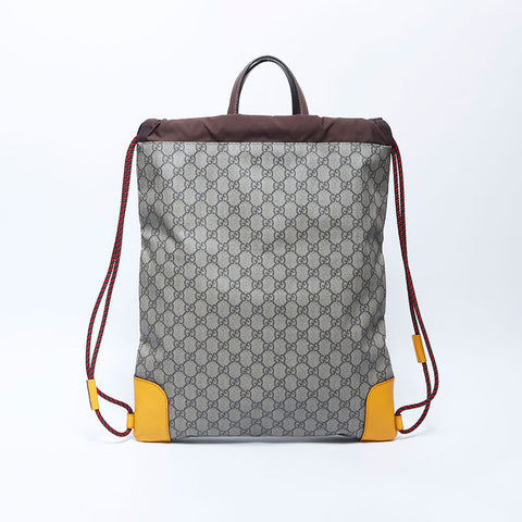 Gucci GUCCI GG Supreme Backpack/Daypack Brown WS11241