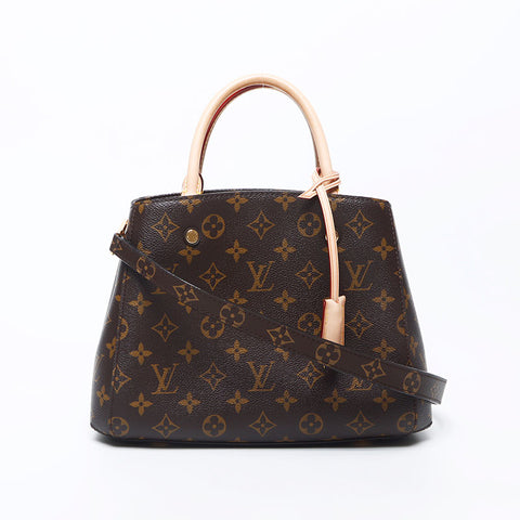 Louis Vuitton Louis Vuitton Montenyu BB Monogramm 2way 2014s Handtasche Brown WS11243