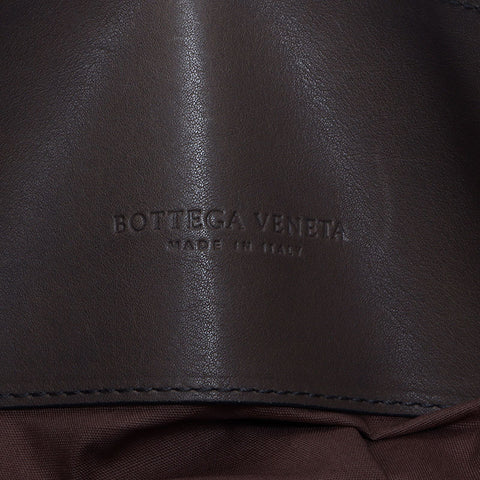 ボッテガヴェネタ BOTTEGAVENETA イントレチャート メッセンジャー ショルダーバッグ ブラウン WS11245