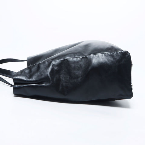 Yves Saint Laurent Yves Saint Laurent可逆绒面革皮包袋黑色WS11259