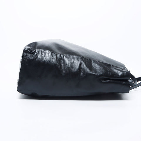 Yves Saint Laurent Yves Saint Laurent可逆绒面革皮包袋黑色WS11259