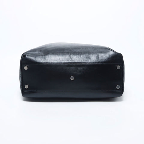 Yves Saint Laurent Yves Saint Laurent可逆绒面革皮包袋黑色WS11259