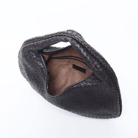 Bottegavenetta Intrecciato肩带黑色WS11260