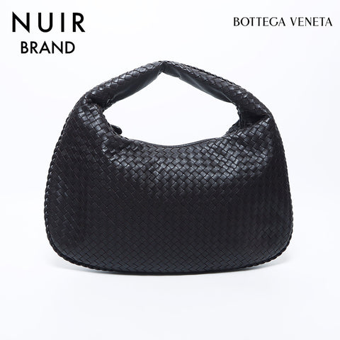 Bottegavenetta Intrecciato肩带黑色WS11260