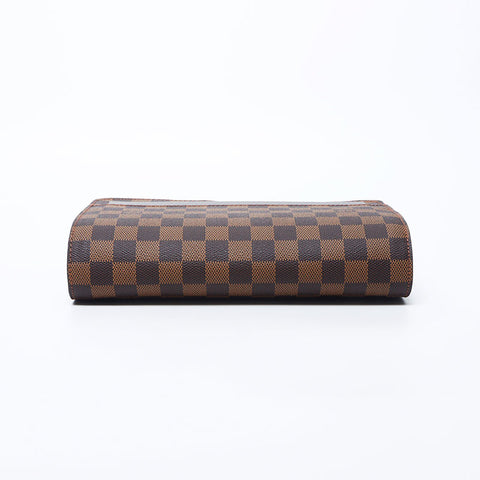 ルイ・ヴィトン LOUIS VUITTON 2008 ダミエ サンルイ クラッチバッグ ブラウン WS11278