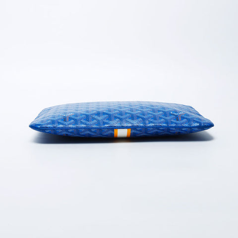 Goyard Goyard全面图案Senna MM离合器袋蓝色WS11284