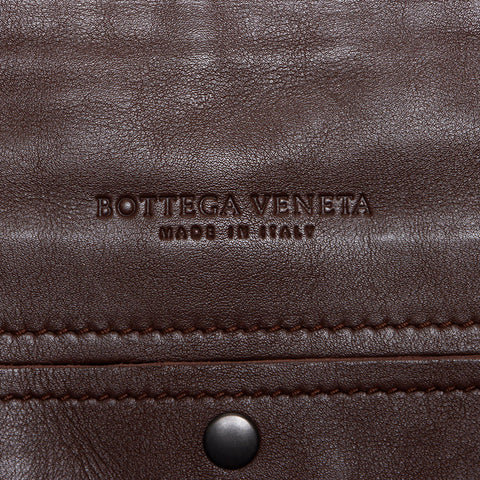 ボッテガヴェネタ BOTTEGAVENETA イントレチャート 大容量 旅行 出張 トートバッグ ブラウン WS11292