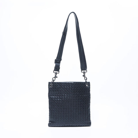 ボッテガヴェネタ BOTTEGAVENETA イントレチャート ショルダーバッグ ブラック WS11294