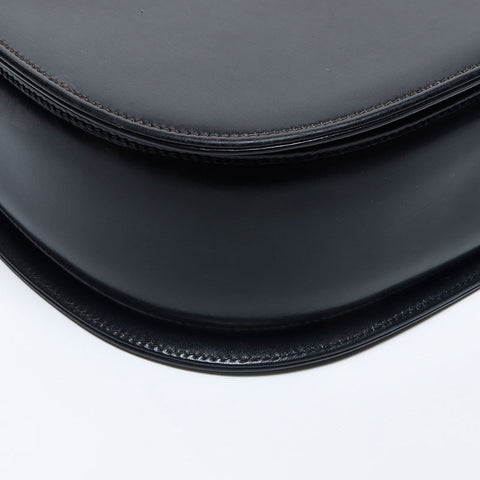 Gucci Bamboo Leather 2-Way手提包黑色WS11297
