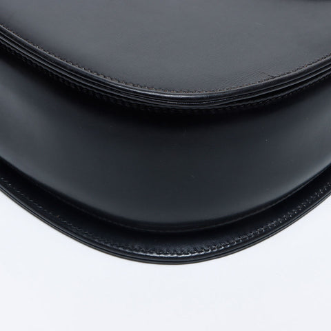 Gucci Bamboo Leather 2-Way手提包黑色WS11297