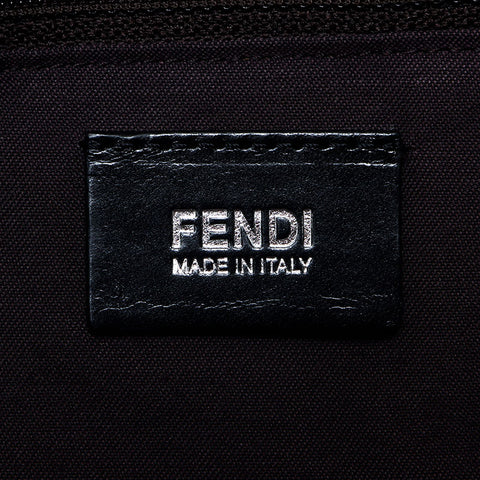 フェンディ FENDI ズッカ PVC トートバッグ グレー WS11298