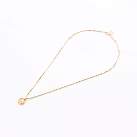 Christian Dior CD Collier Logo Gold WS11316