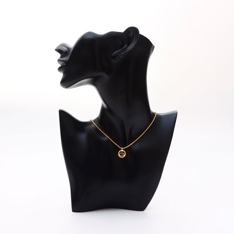 Christian Dior CD Collier Logo Gold WS11316