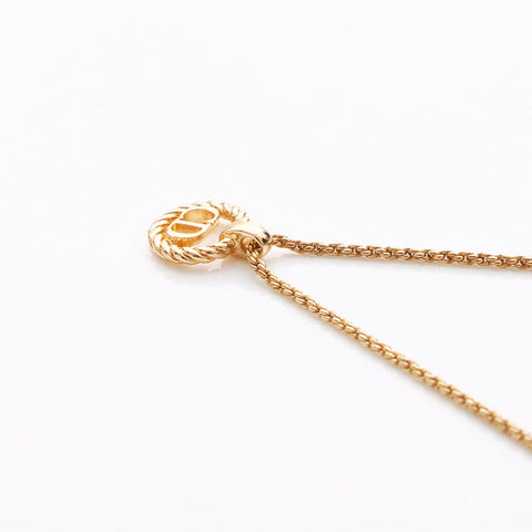 Christian Dior CD Collier Logo Gold WS11317