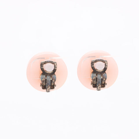 Chanel Round Coco Mark 07C Boucles d'oreilles roses WS11348