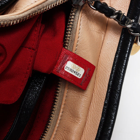 シャネル CHANEL チェーンショルダー バイカラー ガブリエル ドゥ  ショルダーバッグ ベージュ WS11358