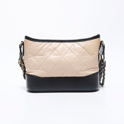 シャネル CHANEL チェーンショルダー バイカラー ガブリエル ドゥ  ショルダーバッグ ベージュ WS11358