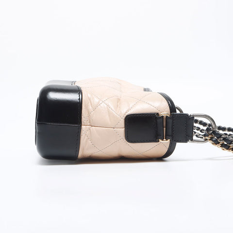 シャネル CHANEL チェーンショルダー バイカラー ガブリエル ドゥ  ショルダーバッグ ベージュ WS11358