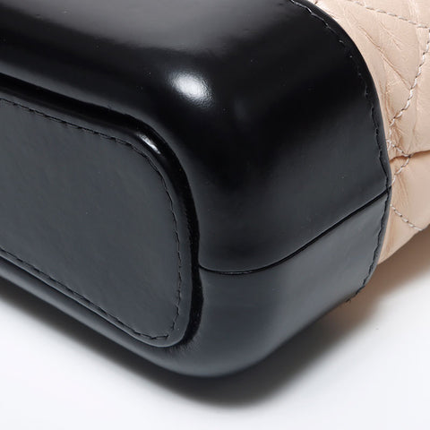 シャネル CHANEL チェーンショルダー バイカラー ガブリエル ドゥ  ショルダーバッグ ベージュ WS11358