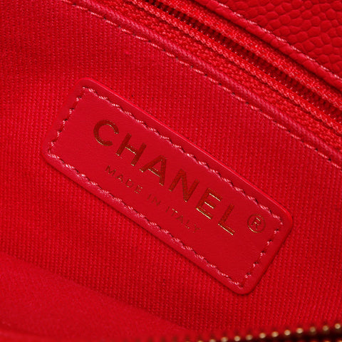 Chanel CHANEL 30 Turnlock 2WAY Caviar Skin Top Handle Shoulder Bag Pink WS11362
