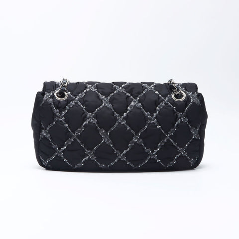 Chanel Chanel Nr. 15 Pariser Bysance -Ketten -Ofttasche Schwarz WS11366